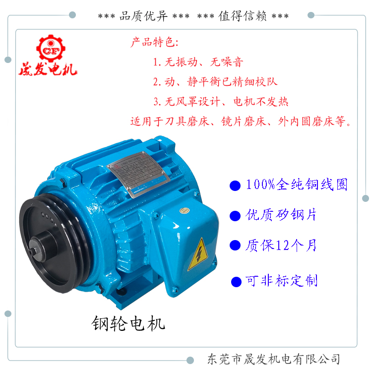 外徑研磨機(jī)電機(jī),0.75KW鋼輪電機(jī)