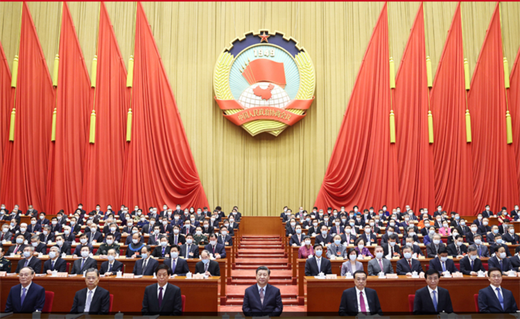 祝賀全國政協(xié)十三屆四次會議在京開幕